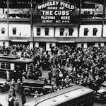 1935 Wrigley Field World Series Marquee